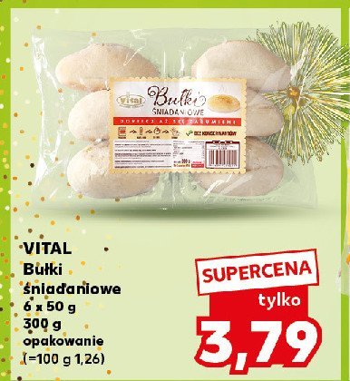 Bułka śniadaniowa Vital promocja