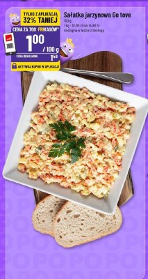 Sałatka jarzynowa Go tove promocja w POLOmarket