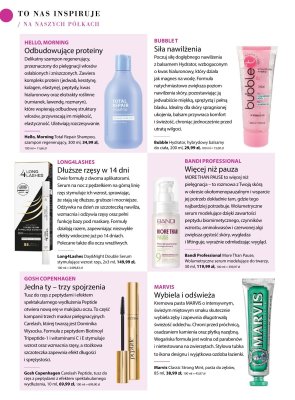 Tusz do rzęs Gosh Copenhagen Carelash Peptide promocja w Hebe