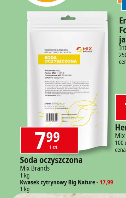 Soda oczyszczona promocja