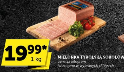 Mielonka tyrolska Sokołów promocja w Euro Sklep