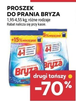 Proszek do prania Bryza promocja w Stokrotka