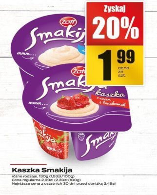 Kaszka Smakija promocja w Supeco