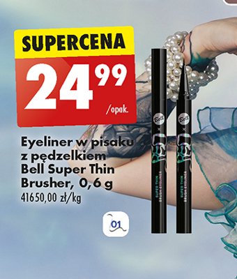 Eyeliner czarny w pisaku Bell glam night promocja