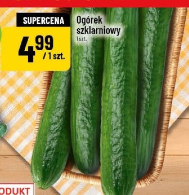 Ogórek szklarniowy promocja w POLOmarket