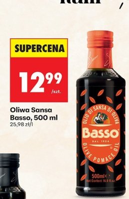 Oliwa Sansa 500 ml promocja w Biedronka