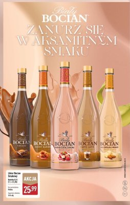 Likier Bocian Biała Czekolada z Migdałem 0,5l promocja w Aldi