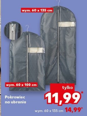 Pokrowiec na ubrania 60x100 cm promocja w Kaufland