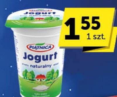 Jogurt naturalny 2% promocja w Euro Sklep
