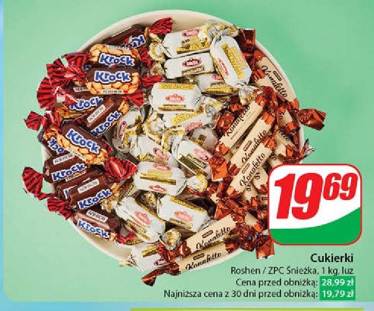 Cukierki krock Roshen promocja