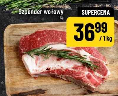 Szponder wołowy 1kg promocja w POLOmarket