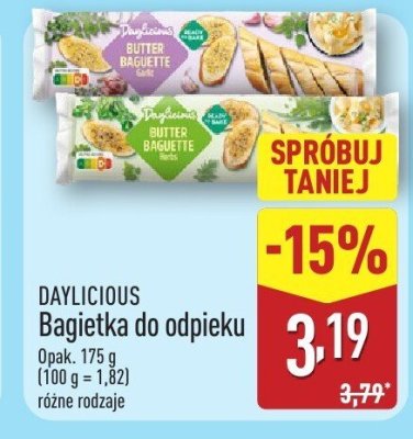 Bagietka do odpieku promocja w Aldi