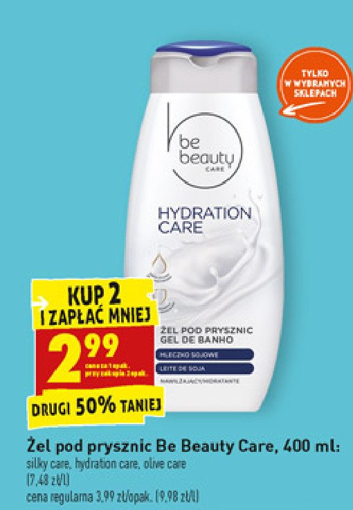 Żel pod prysznic silky care