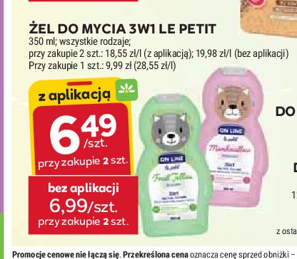 Żel pod prysznic 3w1 piankowy On line le petit promocja