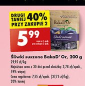 Śliwki suszone Bakad'or promocja