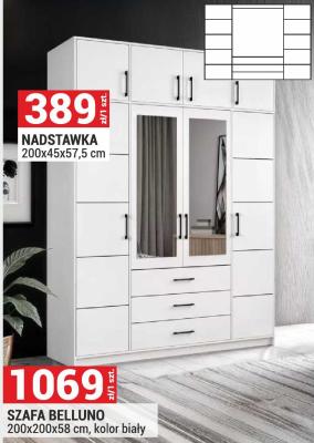 Nadstawka 200x45x57,5 cm promocja w Merkury Market