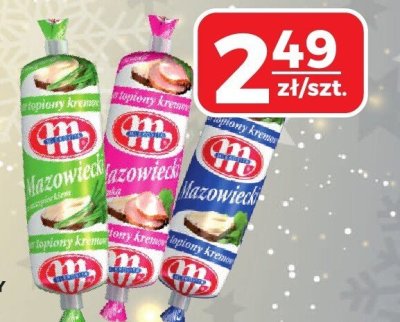 Ser topiony mazowiecki Mlekovita promocja
