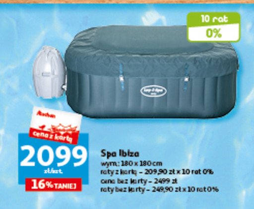 Jacuzzi lay-z-spa ibiza 180 x 132 x 66 cm Bestway promocja