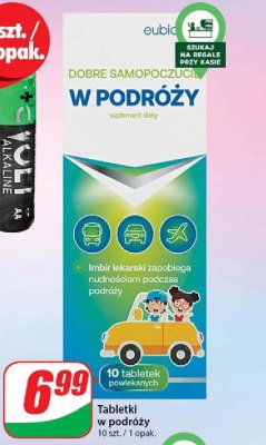 Suplement dobre samopoczucie w podr贸偶y Eubioco promocja