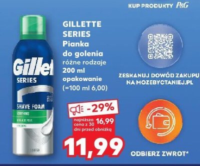 Pianka do golenia promocja w Kaufland