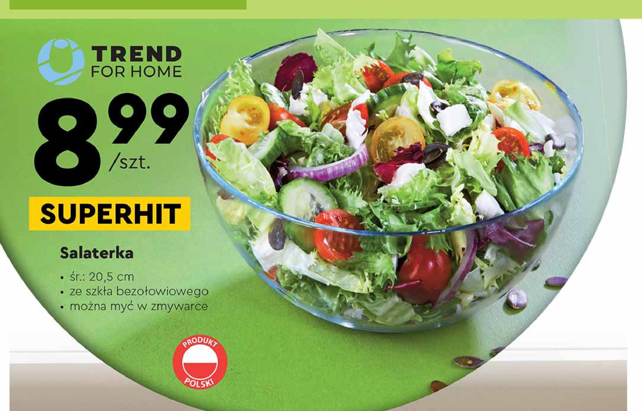 Salaterka 20.5 cm Trend for home promocja