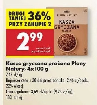 Kasza gryczana Plony natury promocja