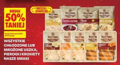 Pierogi z mięsem  promocja w Biedronka