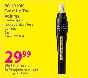 Maskara Bourjois twist up the volume promocja w Hebe