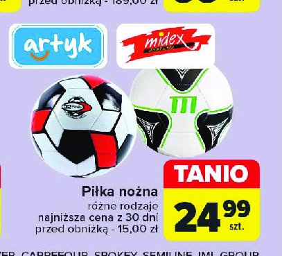 Piłka nożna Midex promocja