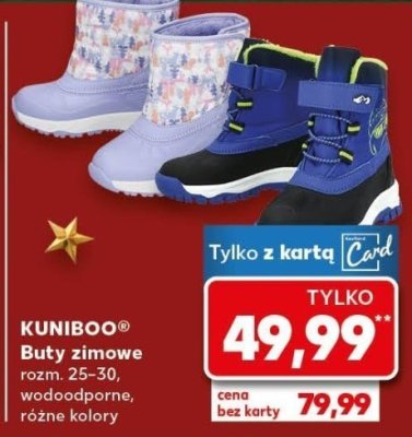 Buty zimowe r. 25-30 promocja w Kaufland