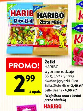 Żelki Haribo jelly beans promocja