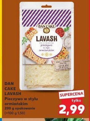 Chleb lavash Dan cake promocja