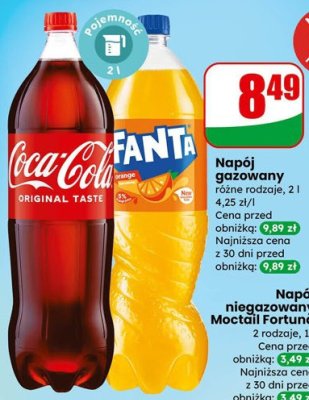 Napój promocja w Dino