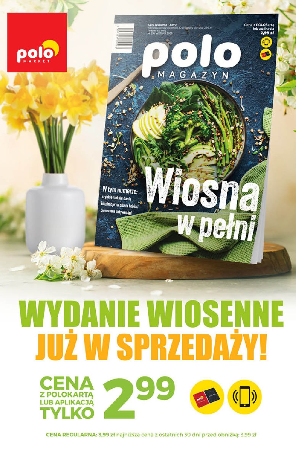 Polo magazyn "wszyskie smaki wiosny" promocja w POLOmarket