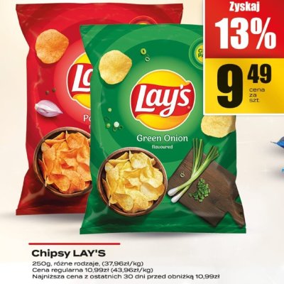 Chipsy LAY'S promocja w Supeco