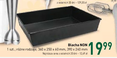 Blacha non 39 x 24 cm promocja
