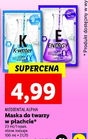 Maseczka k-water-alpha Mediheal promocje