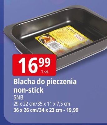 Blacha do pieczenia non-stick SNB promocja w Leclerc