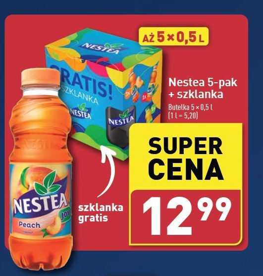 Napój peach Nestea promocja