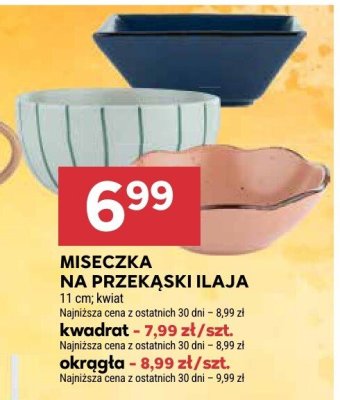 Miseczka na przekąski Ilaja promocja w Stokrotka