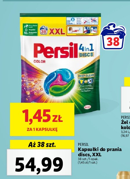 Kapsu艂ki do prania 4 in 1 lavender Persil color promocja