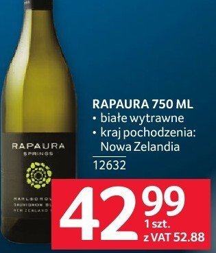 Wino Rapaura 750 ml promocja w Selgros
