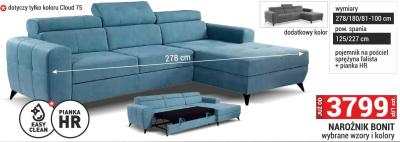 Narożnik BONIT promocja w Merkury Market