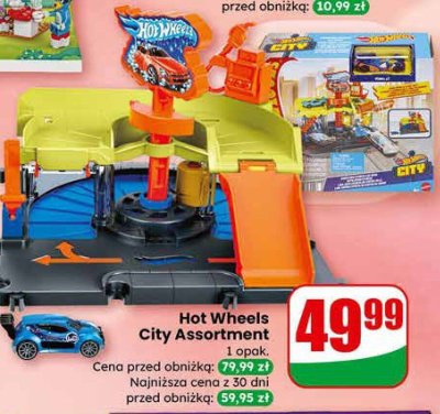 Hot Wheels City Assortment promocja w Dino