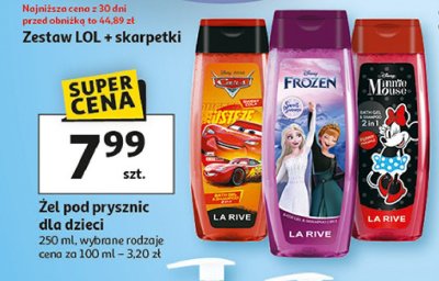 Żel pod prysznic dla dzieci minnie La rive promocja