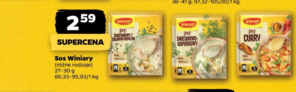 Sos curry Winiary promocja