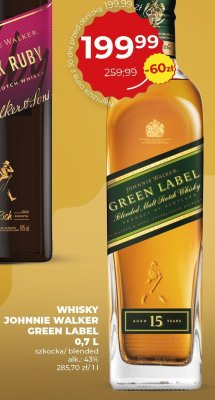 Whisky promocja w Duży Ben