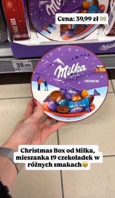 Mieszanka czekoladek Christmas Box  promocja w Intermarche