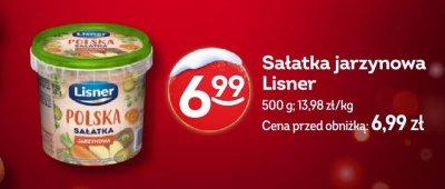 Sałatka jarzynowa Lisner promocja w Żabka