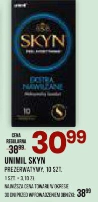 Prezerwatywy UNIMIL SKYN promocja w Drogerie Natura